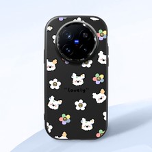 Ucuc Vivo X200 Pro Uyumlu Darbe Emici Kamera Korumalı Siyah Silikon Kılıf