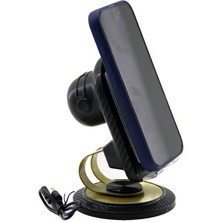 Hobilinka Mobıle Phone 2ın1 Bt Speaker Hoparlör = 5W Şarjlı - Masa Üstü Telefon Tutacak = 360° Dönen Sta