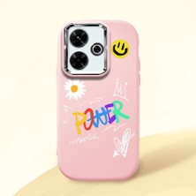 Ucuc Poco M6 4g Uyumlu Darbe Emici Kamera Korumalı Pembe Silikon Kılıf