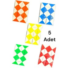 Feyza Design 5 Adet Sihirli Yılan Zeka Oyuncağı Seti - Eğitici ve Eğlenceli