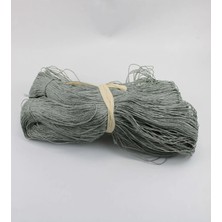 Hobilinka Mat Küf Yeşili Renk Çile Kağıt Ip Çanta Ipi Supla Ipi  No:51 - (550-600 Gr)