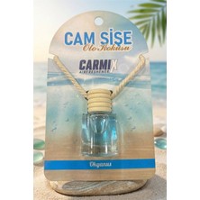 Promosyonik Oto Araç Ayna Asma Şişe Cam Okyanus Koku Aromalı Oto Parfümü