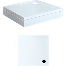 100 x 100 Kare Panelli Duş Teknesi H:17 cm