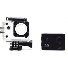 Hobilinka 4K Ultra Hd Wifi Su Geçirmez Aksiyon Kamerası Siyah Ac-01