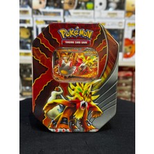 The Pokemon Tcg - Mega Evolution: Ascended Heroes - Gouging Fire Ex Tin Box