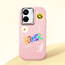 Ucuc Poco C65 Uyumlu Darbe Emici Kamera Korumalı Pembe Silikon Kılıf