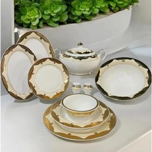 Lemons Gold Porselen 60 Parça Yemek Takımı 1971