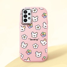 Ucuc Samsung Galaxy A23 4g/5g Uyumlu Darbe Emici Kamera Korumalı Pembe Silikon Kılıf
