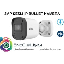 Unv IPC2122LB­AF28­E 2mp 2.8mm Ir Eco Bullet Sesli Ip Kamera