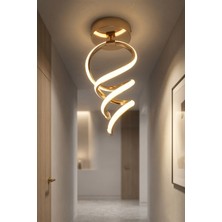 TERRA lighting Oytun Model Modern Plafonyer,3 Renk Yanabilen Power LED Avize, Salon Oda Mutfak Hol Avize