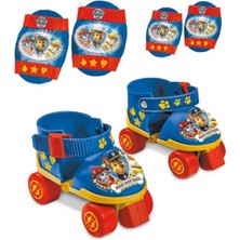 Feyza Design Çocuklar Için Mavi 4 Teker Paten Seti 22-29 Numara