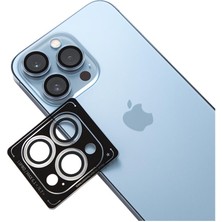Piili iPhone 15/15 Plus Safir Lens Koruyucu - Şeffaf