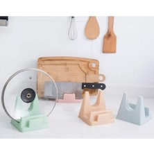 Urz Grup Tencere Kapağı ve Kesme Tahtası Tutucu Mutfak Standı