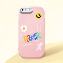 Ucuc iPhone 7 Plus/8 Plus Uyumlu Darbe Emici Kamera Korumalı Pembe Silikon Kılıf