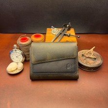 Bi Deri Bideri Prıene Hakiki Deri Renkli Cüzdan Haki