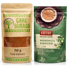 Çare Burada Çareburada 150 G Türk Kahvesi + Kaffka Menengiç Kahvesi 150 G