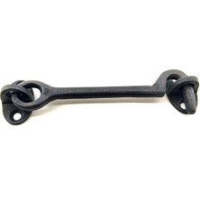 Hobilinka Antika Tarz Dekoratif Pirinç Çengeli - 13CM, Oksit