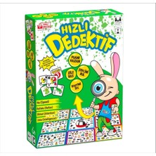 Feyza Design Hızlı Dedektif Kutu Oyunu - Zeka ve Pratiklik Geliştirici