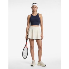 Koton Kaplı Sporcu Sütyeni Slim Fit Kolsuz Tasarım Lacivert Polyester Karışımlı Kumaş