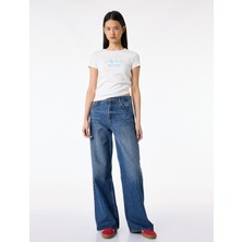 Koton Pamuklu Slim Fit Kısa Kollu Bisiklet Yaka Tişört