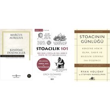 Türkiye İş Bankası Kültür Yayınları Kendime Dusunceler +Stoacilik 101 + Stoacinin Gunlugu=(3kitap)