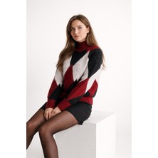 Topshow Bordo Triko Kazak