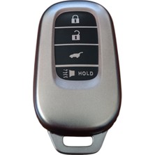 Hobilinka Honda Fe1 Civic 2022 Anahtar Uyumlu Silikon Oto Anahtar Kumanda Kabı Kılıf Füme