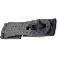 Hobilinka Antika Tarz Dekoratif Pirinç Sandık Askısı - 70X27 Mm, Oksit