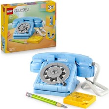 NW NessiWorld 31174   Creator 3in1 - Retro Telefon 383 Parça +8 Yaş