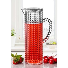 Hobilinka Boncuklu Şeffaf Sürahi 1,5 Lt ROYALEKS-82939