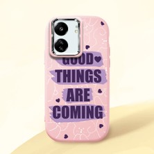 Ucuc Poco C65 Uyumlu Darbe Emici Kamera Korumalı Pembe Silikon Kılıf