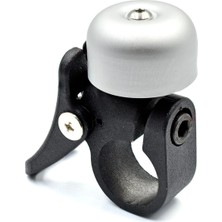 Feyza Design Elektrikli Scooter Için Siyah Alüminyum Kancalı Çan Zil