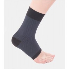 Feyza Design Varıteks 724 Soft Ayak Bilekliği M Siyah Spor Koruyucu