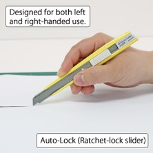 NT Cutter Japon Maket Bıcagı Sarı A301 Rp