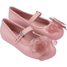 Mini Melissa Soft Ballerina Studs Petals Kız Çocuk Babet Pembe 37822