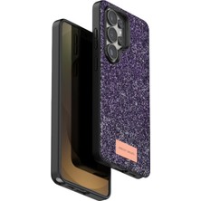 Nettech Samsung Galaxy S26 Ultra Uyumlu Simli Arka Koruma Kılıf