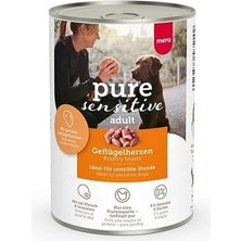 Mera Pure Sensitive Adult Kümes Hayvanlı Yetişkin Köpek Konservesi 400 gr