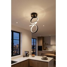 TERRA lighting Alaz Model Modern Plafonyer,3 Renk Yanabilen Power LED Avize, Salon Oda Mutfak Hol Avize