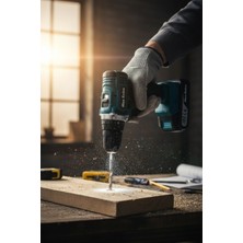 Max Extra MXP1960D Profesyonel Çift Akülü Darbeli Matkap