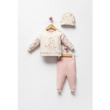 By Bubbles Sevimli Ceylan Baskı Kız Bebek 2'li Takım