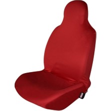 Antwax Fiat 500L Baskısız Penye Oto Koltuk Kılıfı Ön Arka Takım Kırmızı
