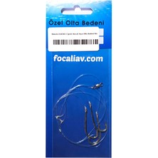 Maruto DS4340 3 Iğneli Hırsızlı Hazır Olta Bedeni - No: 1