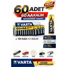 Anı Ofis Kırtasiye Aa Kalın Pil 60’lı Ekonomik Paket (Uzun Ömürlü)