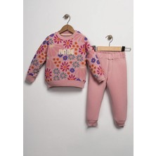 For My Baby Çiçek Baskılı Kız Bebek 2'li Takım