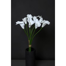 Luxe Floral Yapay Çiçek Islak Gerçek Gala Çiçeği 8 Dal