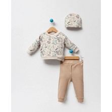 By Bubbles Aslan Baskılı Erkek Bebek 2'li Takım