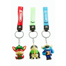 Hobilinka Çzgflm Karakteri Silikon Anahtarlık