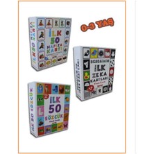 Feyza Design Ilk 50 Sözcük ve Hafıza Kartları - Eğitici Oyuncak