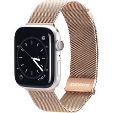 Hobilinka Dux Ducis Apple Watch 42/44/45MM Için Milanese Premium Milano Loop Kayış KORDON-(5775)