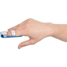 Feyza Design Yetişkin ve Çocuklar Için Mavi Beyzbol Parmak Ateli Xs